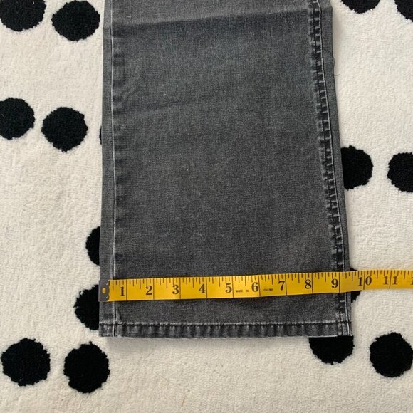 Buffalo David Bitton Relaxed Straight Leg Y2K Faded Black Jeans - Picture 12 of 13